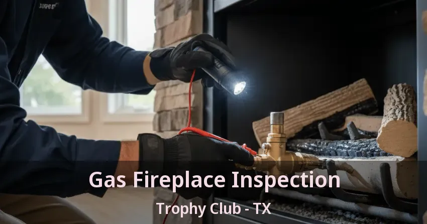 Gas Fireplace Inspection Trophy Club - TX