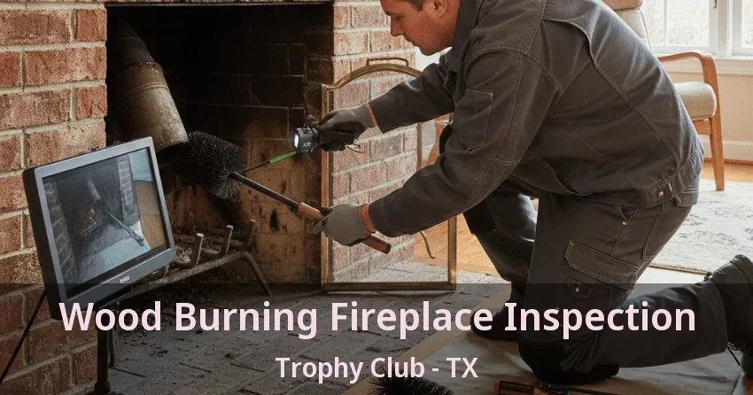Wood Burning Fireplace Inspection Trophy Club - TX